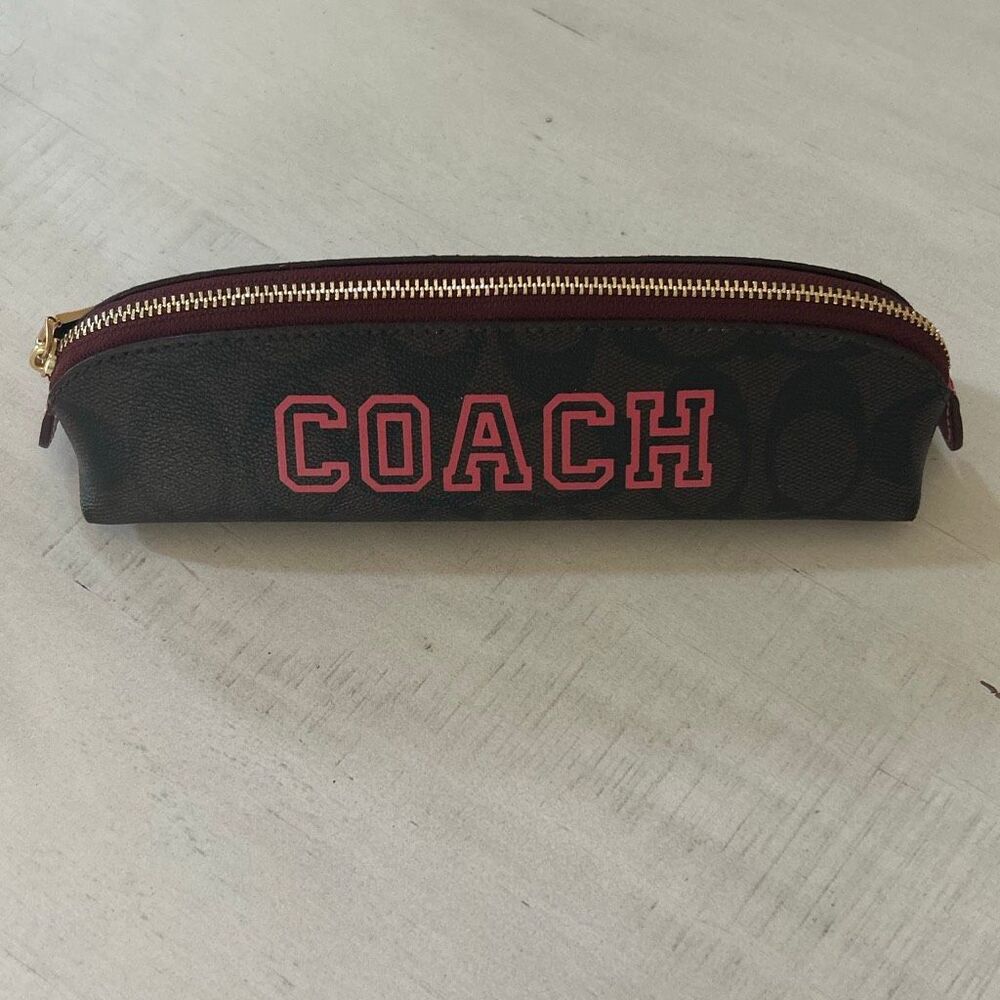 COACH Pencil Case NWOT - Picture 2 of 7
